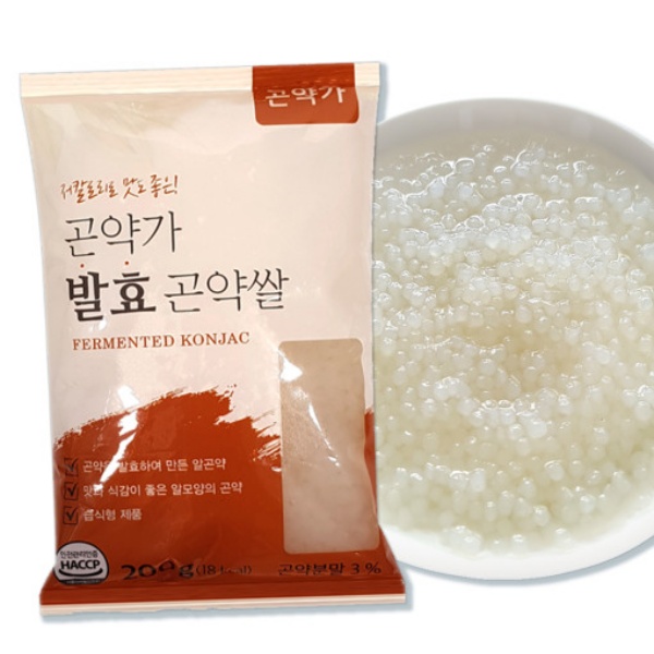 [곤약가] 발효 곤약쌀 200g - 한품